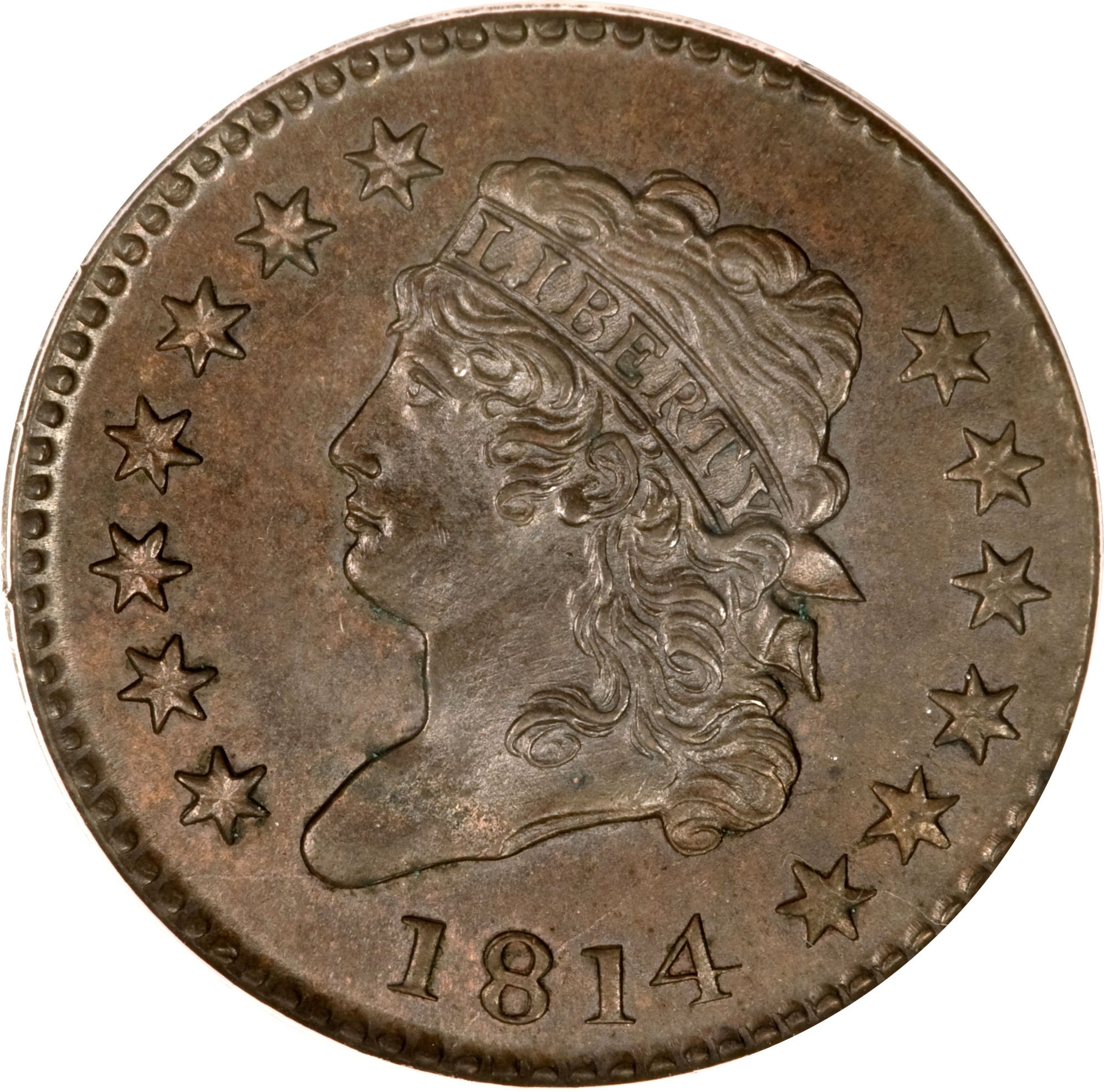 Cent, Classic Head (1808-1814)