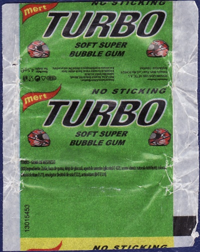 Turbo Chewing Gum Inserts Catalog